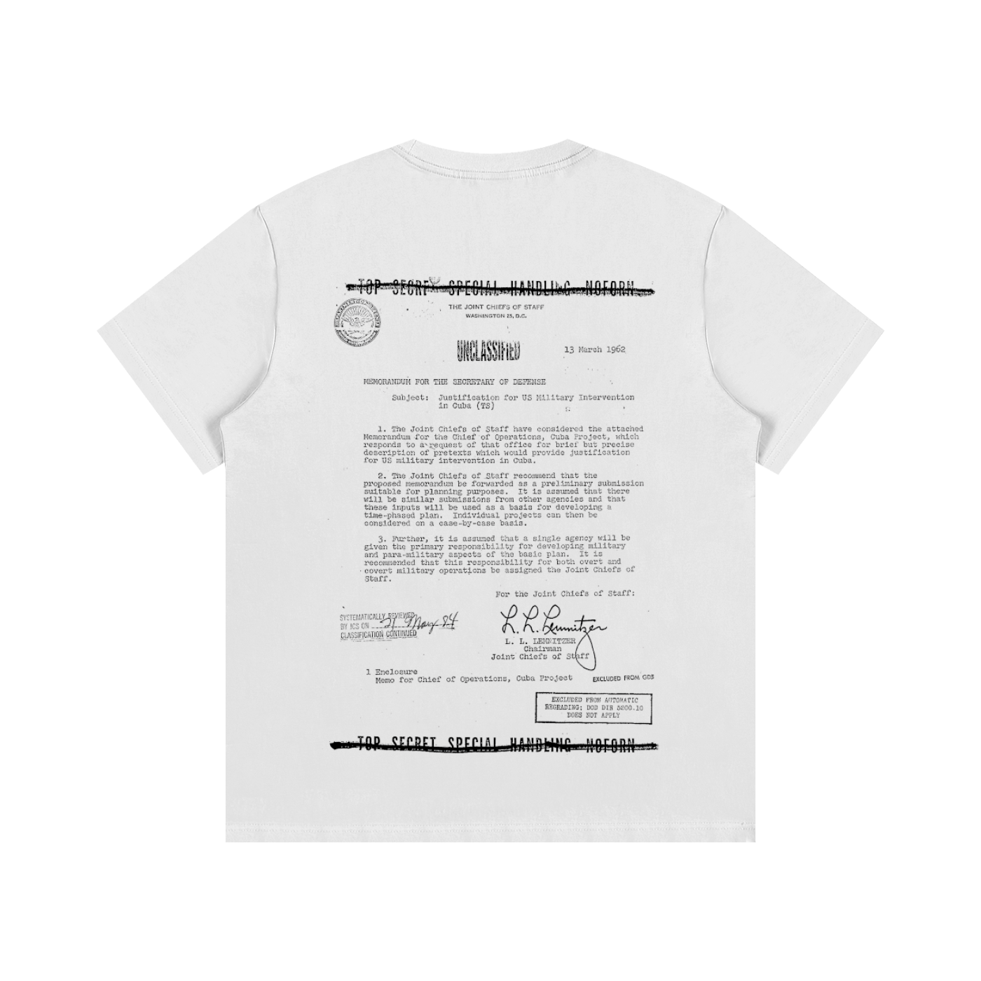 OP NORTHWOODS T-SHIRT WHITE