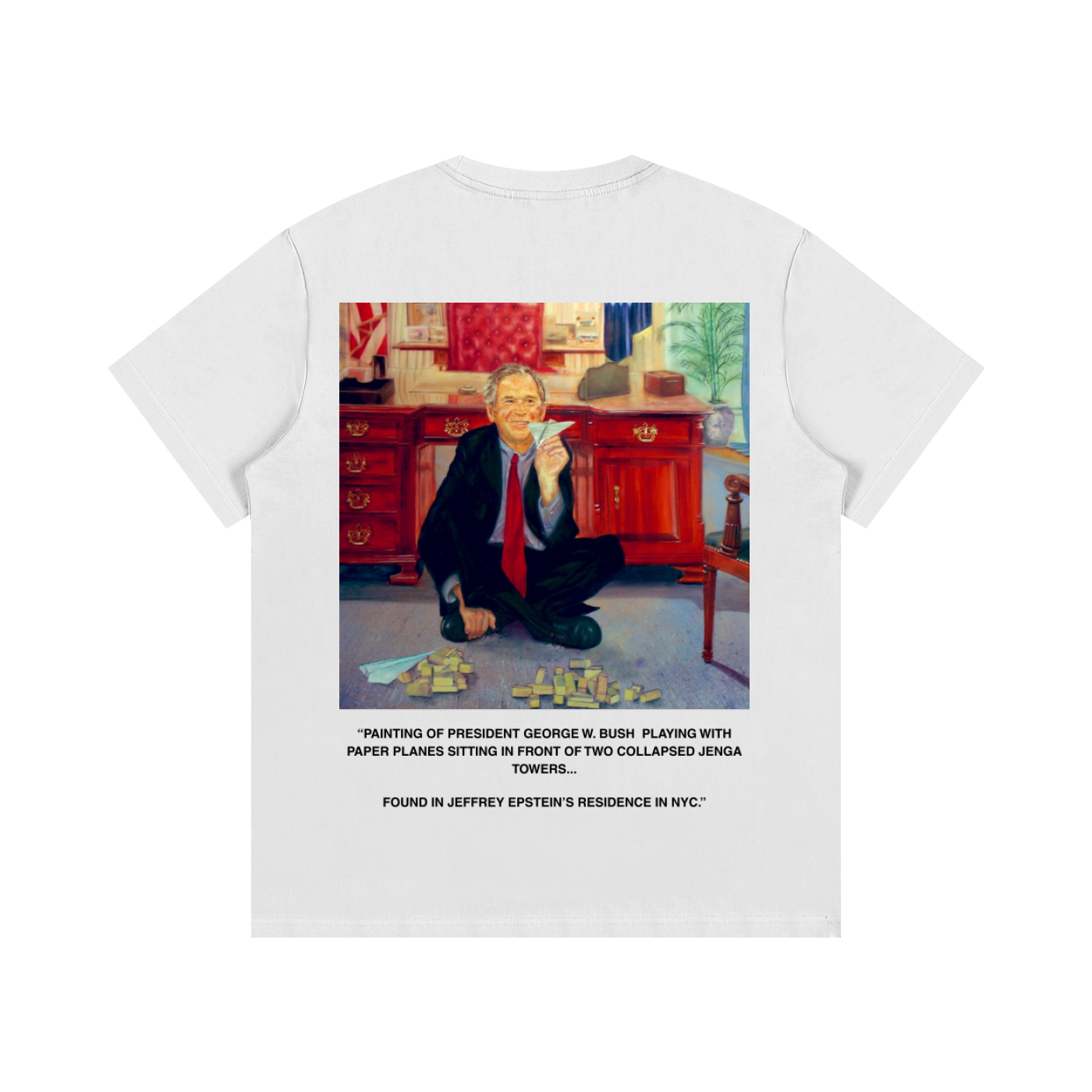 BUSH PAINTING T-SHIRT WHITE