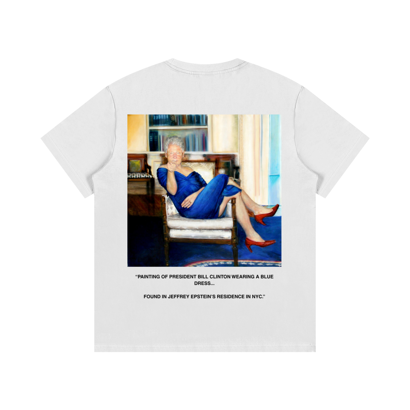 CLINTON PAINTING T-SHIRT WHITE