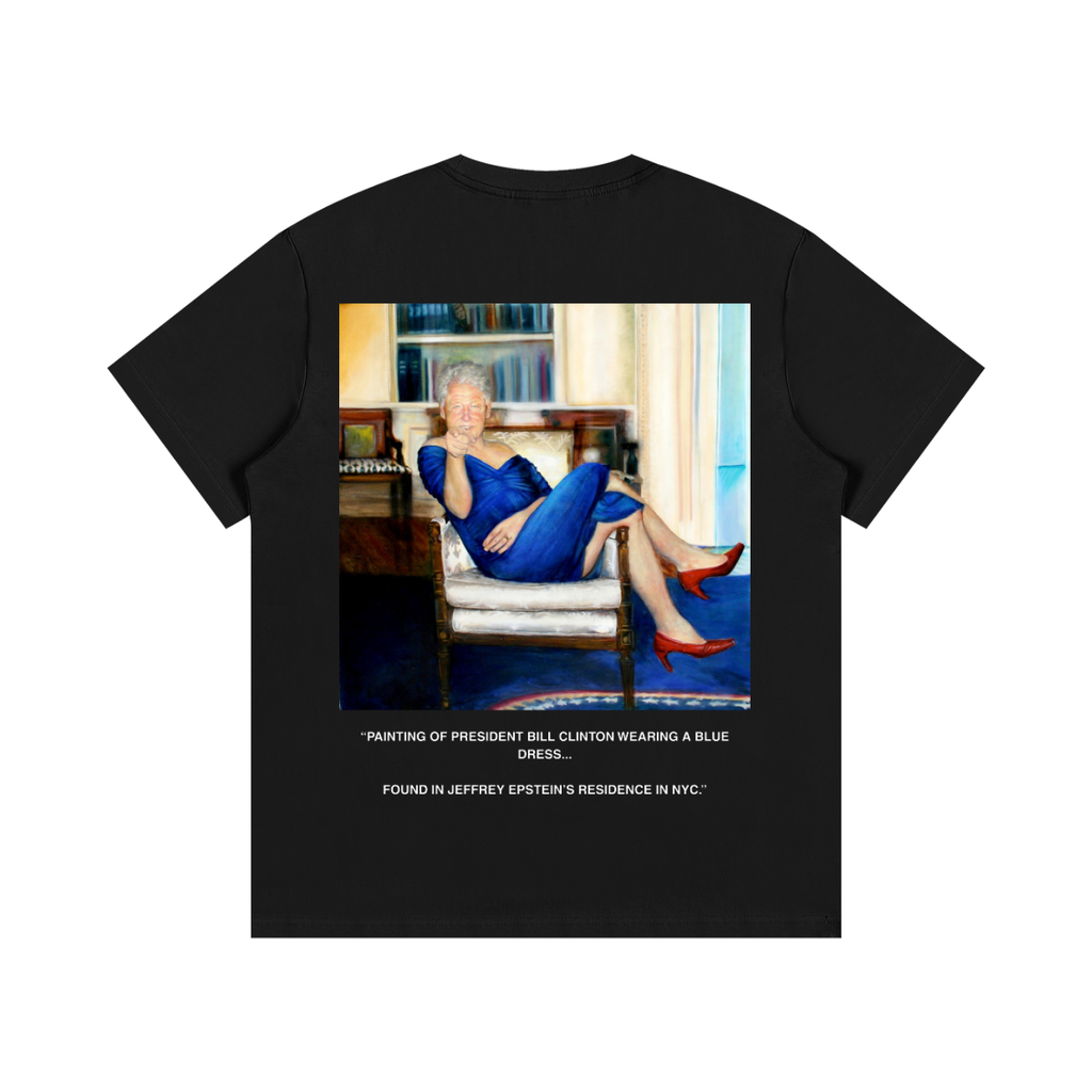 CLINTON PAINTING T-SHIRT BLACK