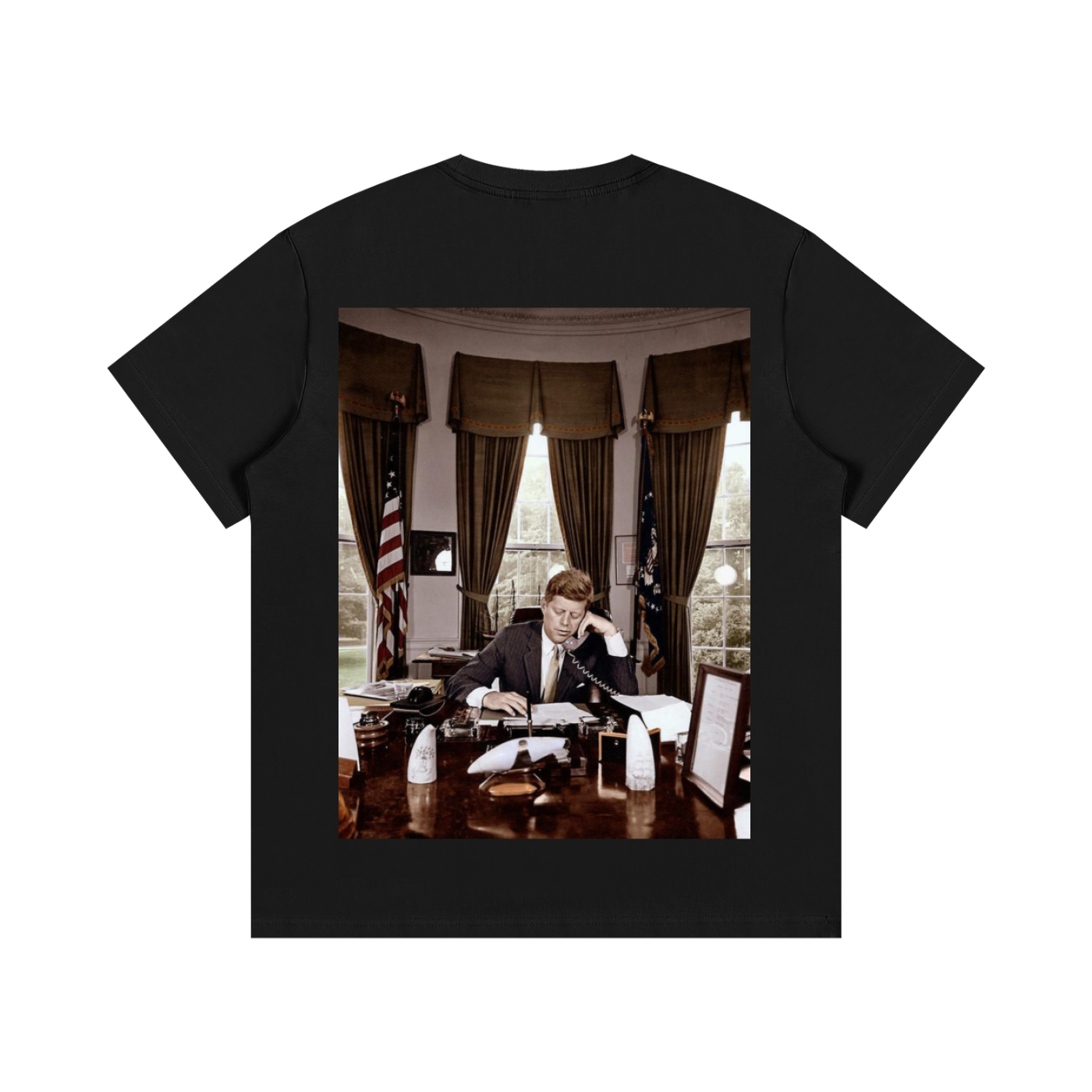 JFK T-SHIRT BLACK